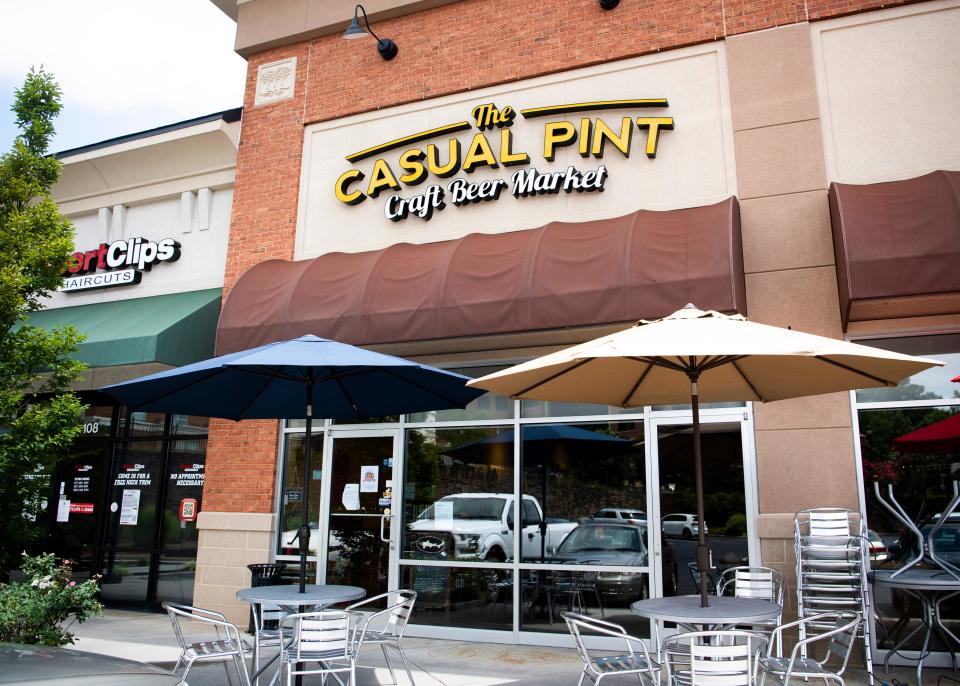 The Casual Pint closed its Bearden location (shown here) before also shutting down in Hardin Valley.