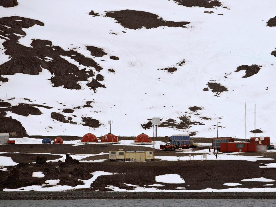 Antarctica Deception Island