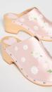 <p>I completely freaked out when I saw these <span>Sleeper Matilda Daisies Embroidered Clogs</span> ($290), because they are essentially my dream shoes. The sweet little daisies embroidered onto pink satin are calling my name.</p>