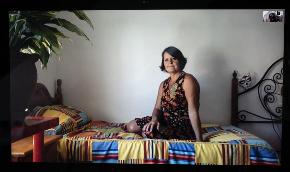 A woman living in Spain is among those taking part in the Skype series. (Photo: Fran Monks)