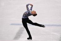 <p>While you may think male figure skaters could wear tight a la dancers, that's not the case. Trousers are a <a href="https://www.bustle.com/p/are-there-different-dress-codes-for-men-women-at-the-2018-pyeongchang-olympics-the-rules-are-actually-so-complicated-8064422" rel="nofollow noopener" target="_blank" data-ylk="slk:dress code requirement.;elm:context_link;itc:0;sec:content-canvas" class="link ">dress code requirement.</a> </p>