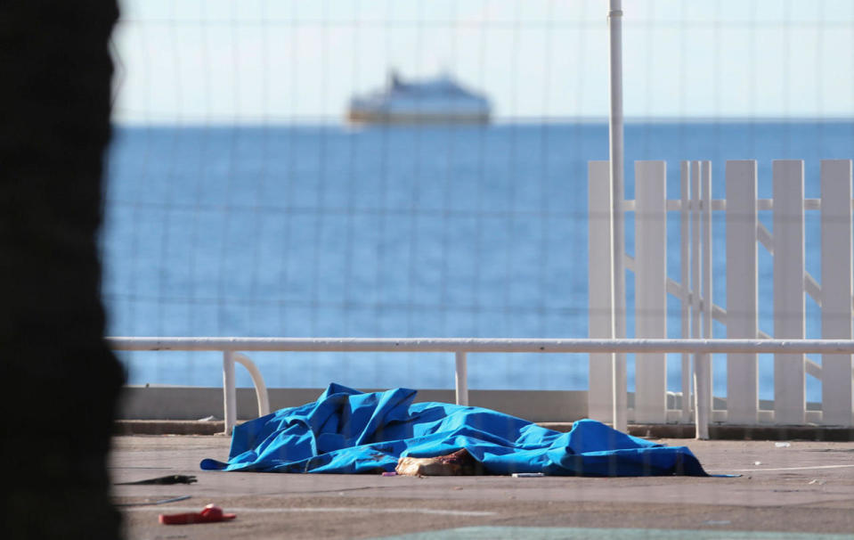 Aftermath of attack in Nice, France