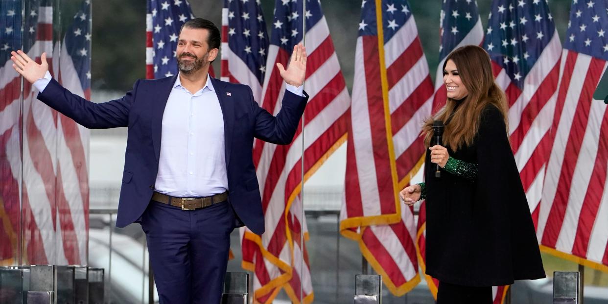 Donald Trump Jr., Kimberly Guilfoyle