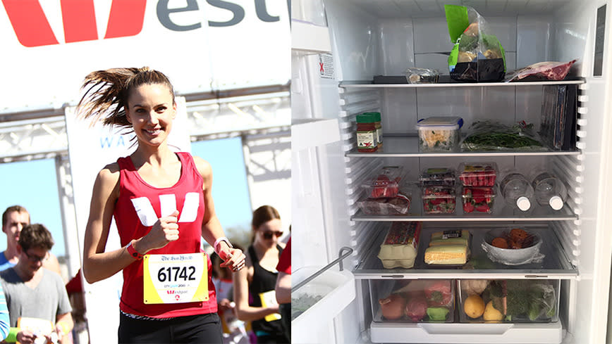 See inside Rachael Finch's fridge