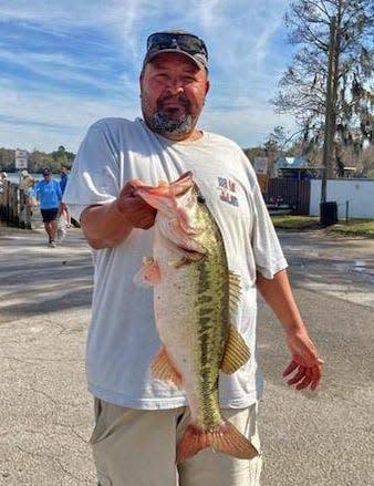 Robert Garcia took big bass with a 7.30-pounder during the Wednesday Open Bass Series tournament Jan. 18 on the Winter Haven South Chain.