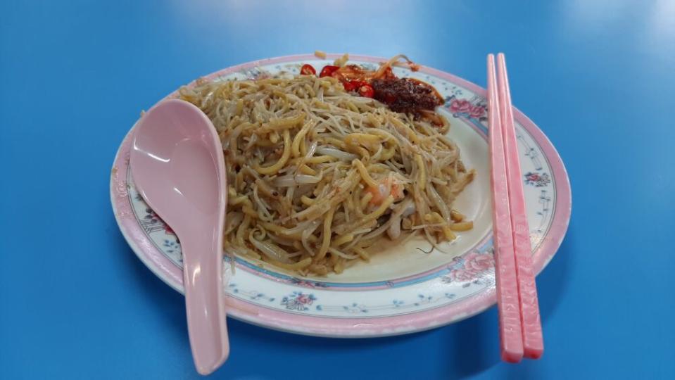 Hokkien mee - Hainan Fried Hokkien Prawn Mee noodles