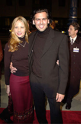 Oded Fehr and gal at the Beverly Hills premiere of Columbia's Finding Forrester