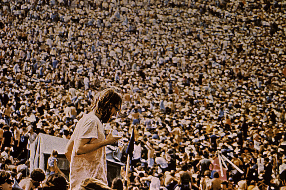 WOODSTOCK (1970)<br>Directed by: Michael Wadleigh<br><br>The gold standard of concert movies, director Michael Wadleigh and crew reportedly shot 120 hours worth of footage during the landmark music festival. The result was film that captured the energy and the optimism of an era.