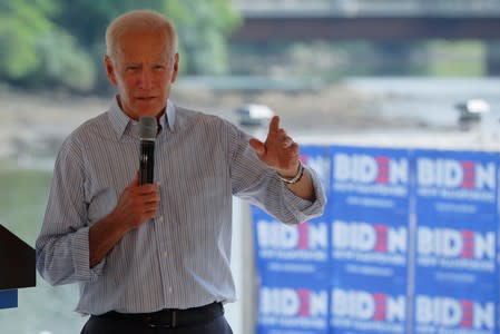 Democratic 2020 U.S. presidential candidate Biden's campaign stop in Dover