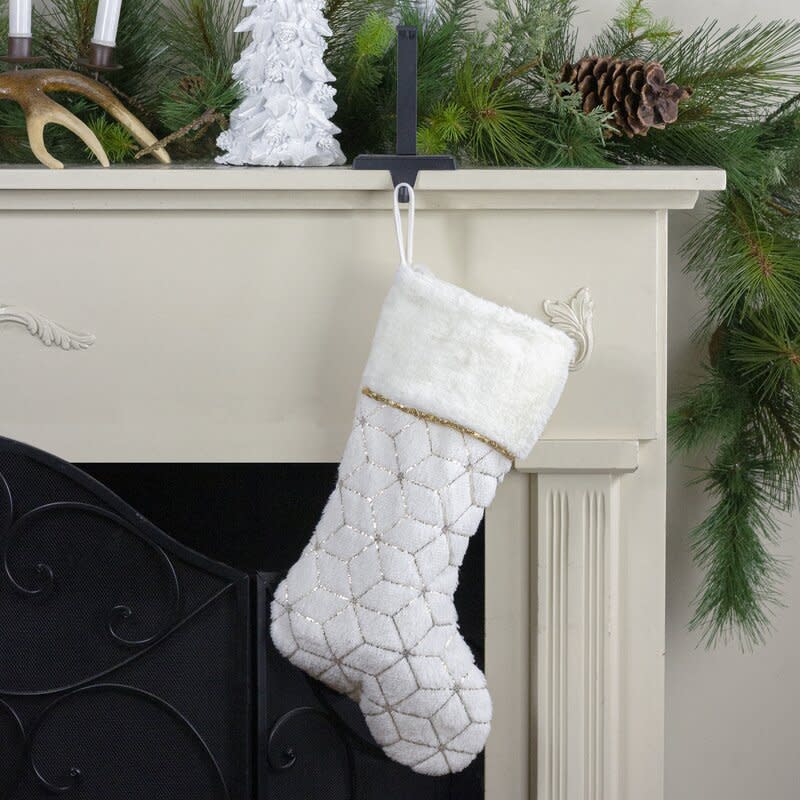 Northlight seasonal faux fur stocking, Christmas stockings