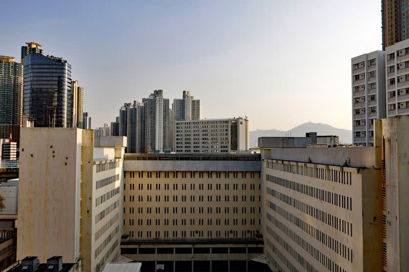 A general view show the Lai Chi Kok Reception Centre, in Hong Kong