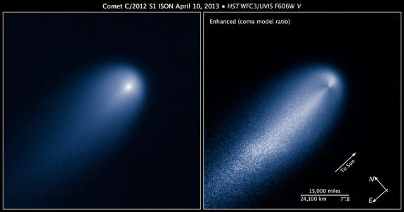 Hubble Telescope Photographs Potential 'Comet of the Century'