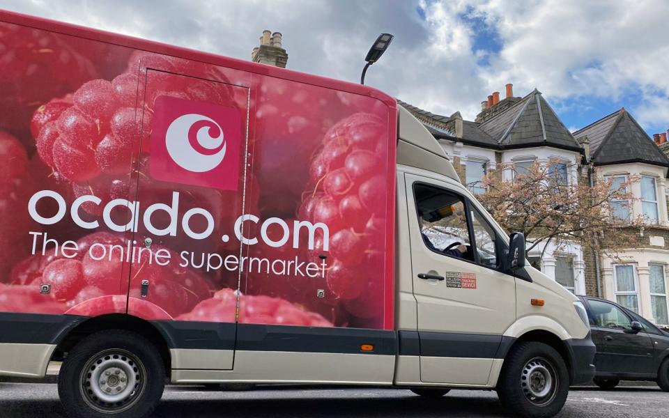 Ocado van - Simon Newman /REUTERS