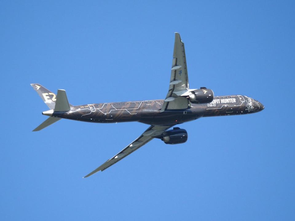 An Embraer E195-E2 aircraft - Embraer E195-E2