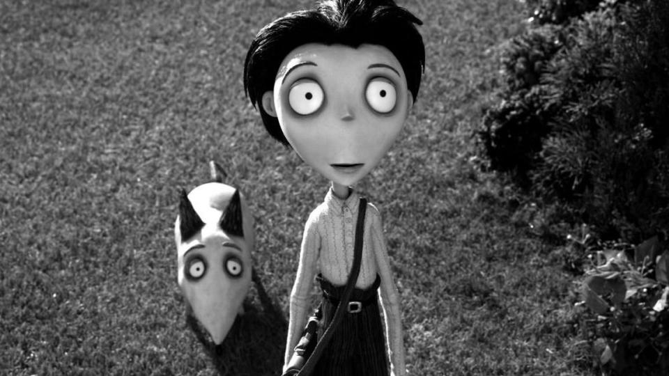 victor seems to reanimate his dog in 'frankenweenie,' a good housekeeping pick for best scary movies for kids