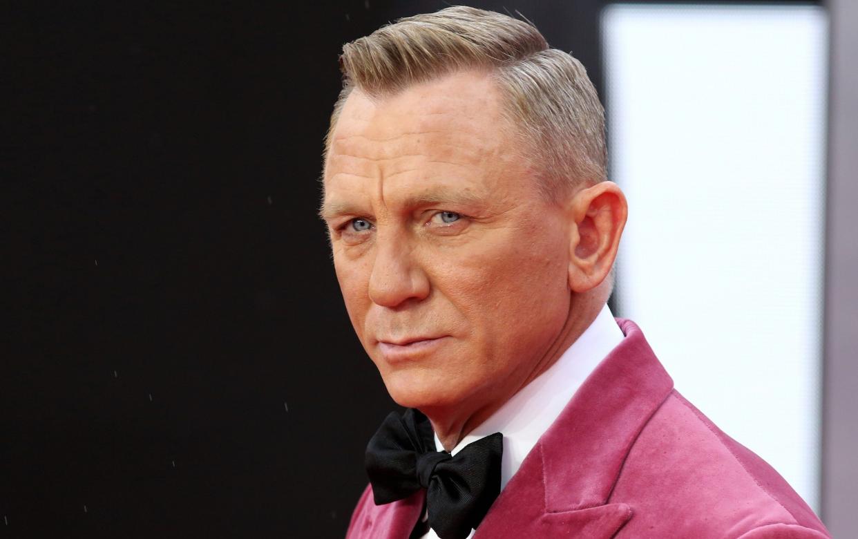 Daniel Craig on the red carpet at No Time to Die - Lia Toby/Getty Images