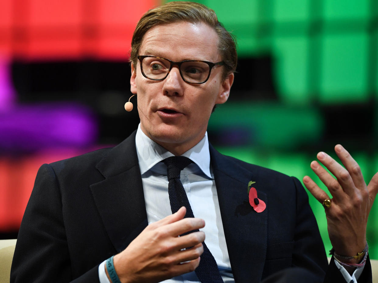 Cambridge Analytica's Old Etonian chief executive Alexander Nix once said his firm had the data power to identify 'the personality of every single adult in the United States of America.': AFP/Getty