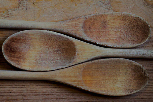 wooden spoons