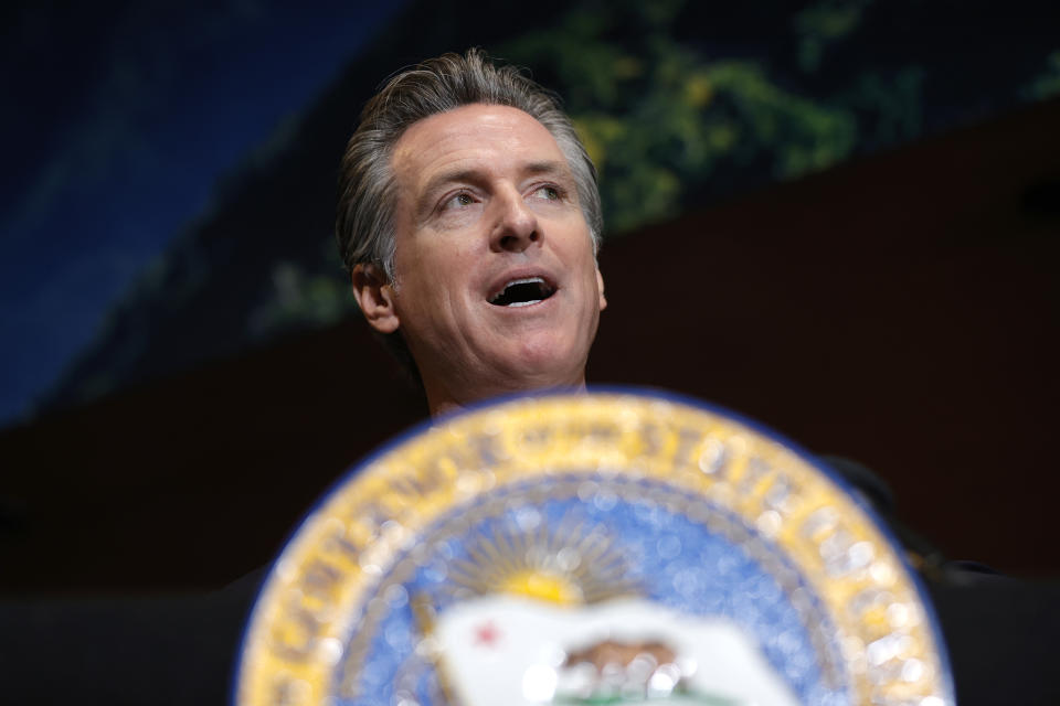 California Gov. Gavin Newsom.