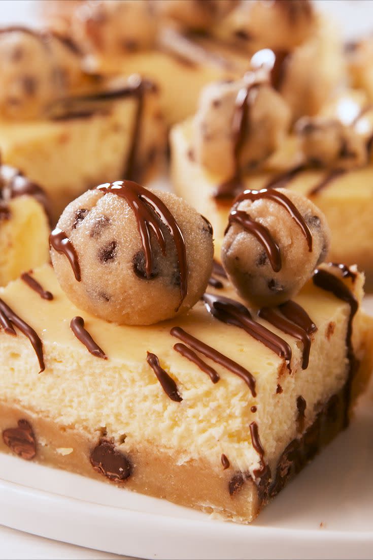 Cookie Dough Cheesecake Bars