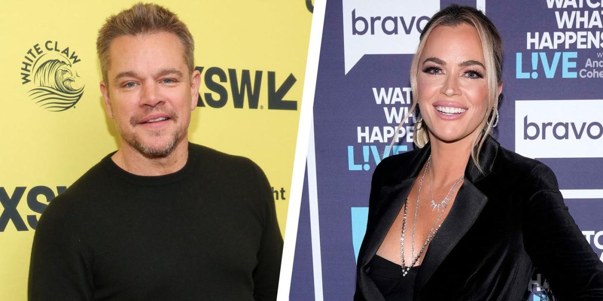 matt damon teddi mellencamp