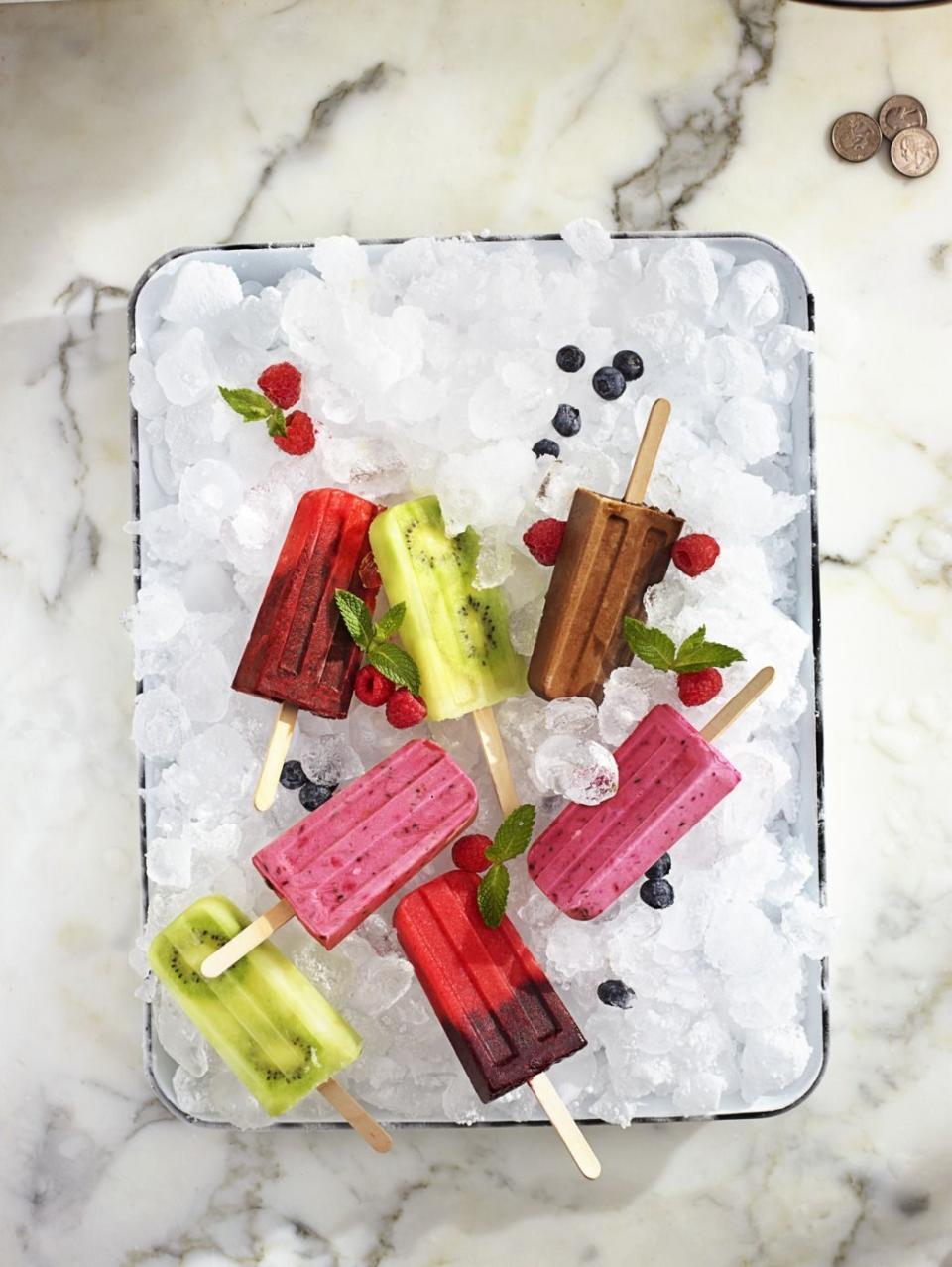 Berry Best Fro-Yo Pops