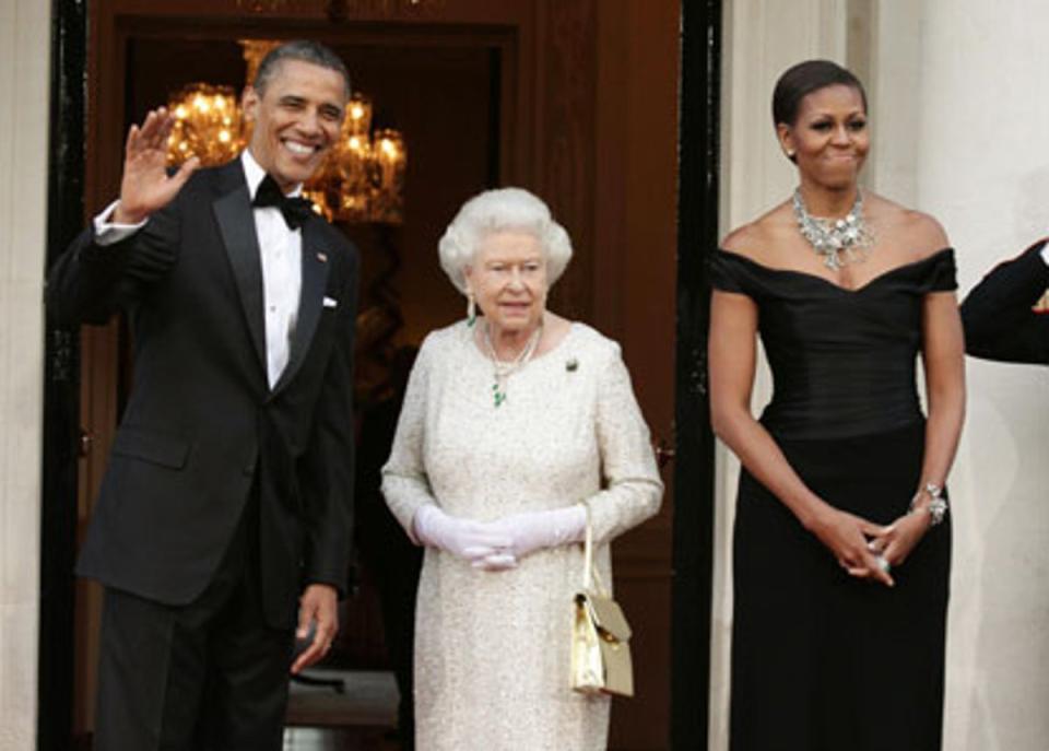 Obamas farewell dinner: 
