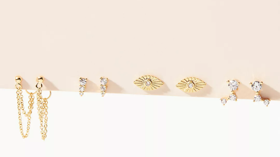 These earrings are on sale for a huge discount.