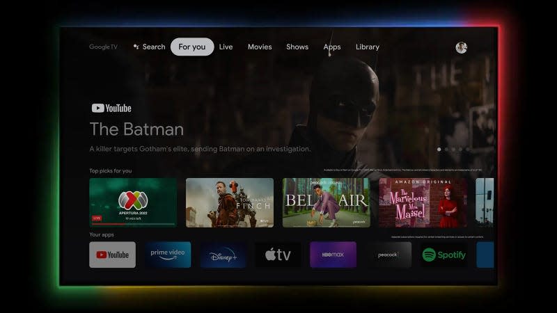 Google TV Screenshot