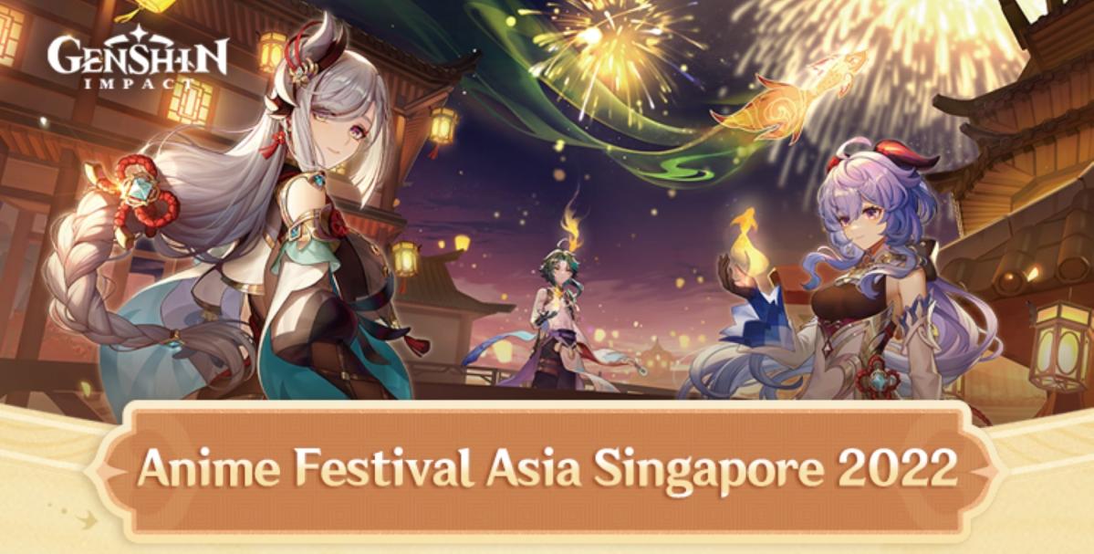 Liyue-themed events at Genshin Impact's Anime Festival Asia booth in  Singapore