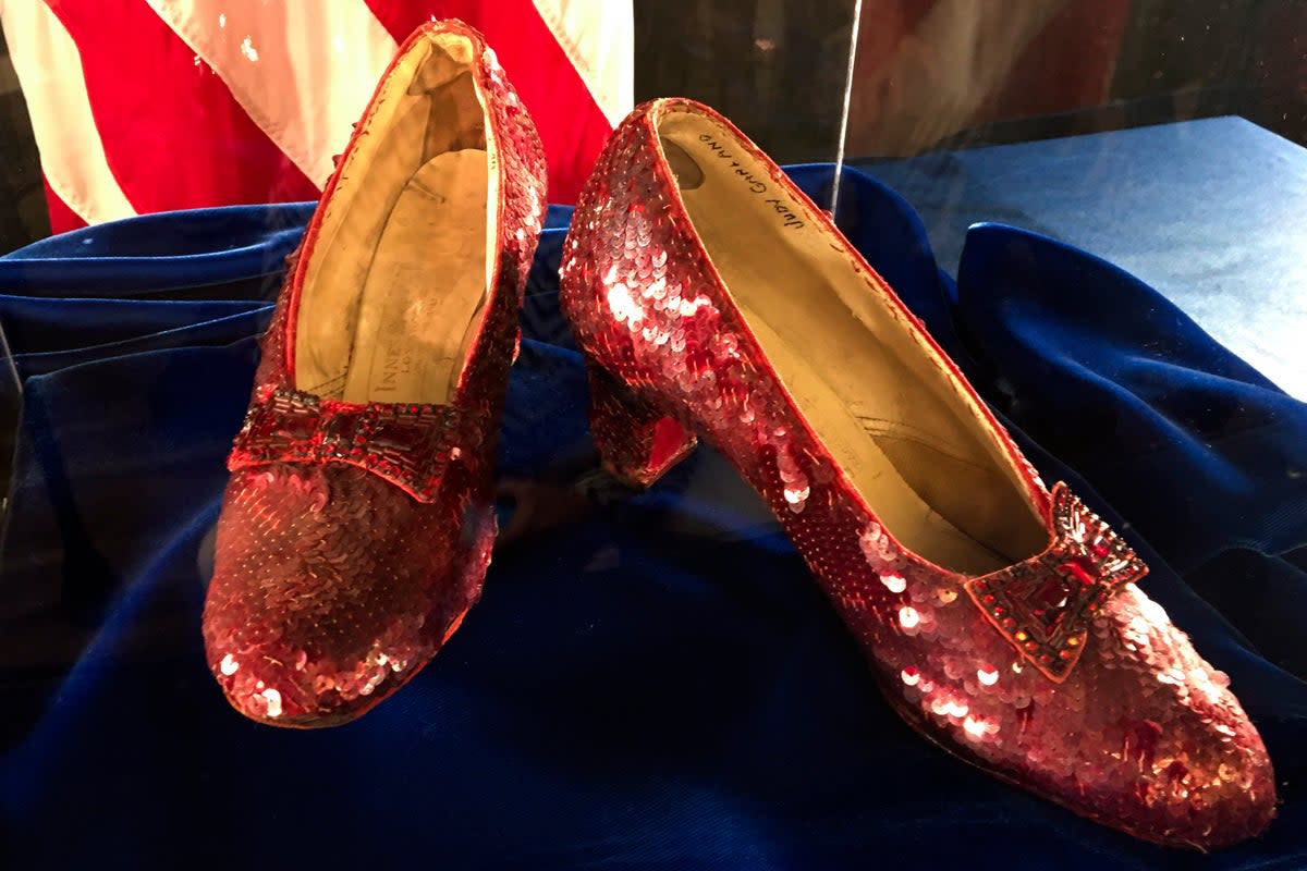 Stolen Ruby Slippers (Copyright 2018 The Associated Press. All rights reserved.)