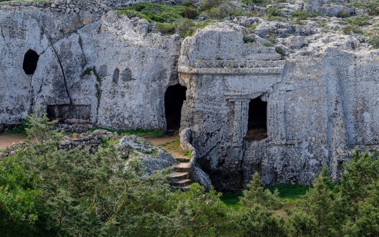 A necropolis in Menorca