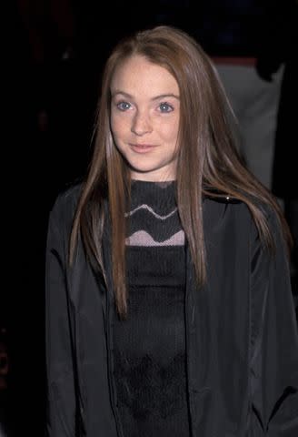 <p>Ron Galella/Ron Galella Collection via Getty</p> Lindsay Lohan as a child