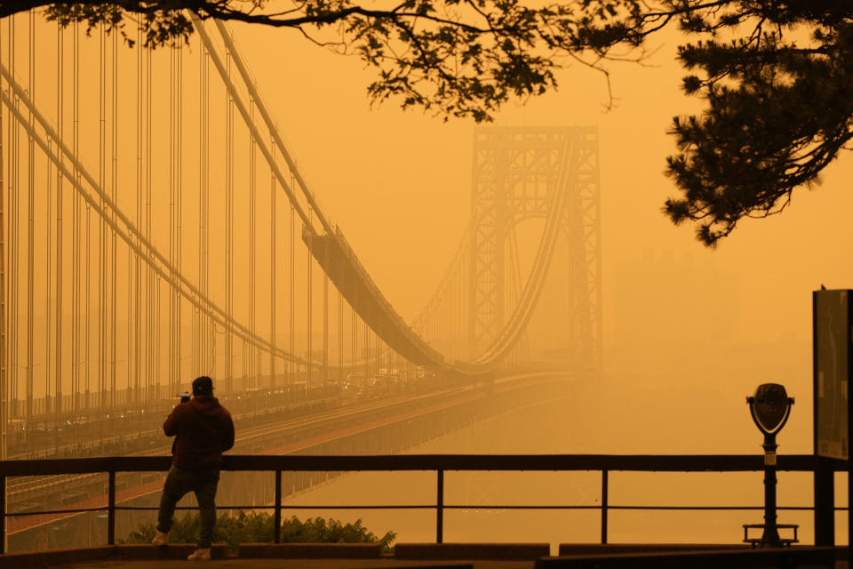 Wildfires (Seth Wenig / AP)