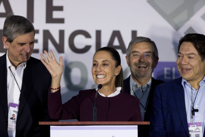 Mexican presidential candidates hold second debate, in Mexico City