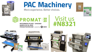 PAC MACHINERY Exhibits at ProMat 2023 Booth N8321