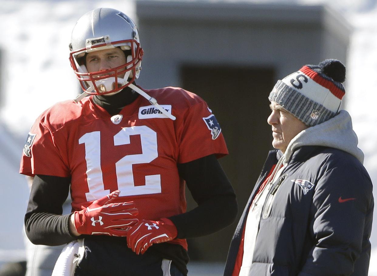 Tom Brady and Bill Belichick