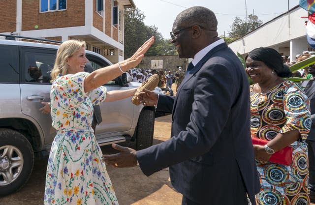 Royal visit to Democratic Republic of Congo