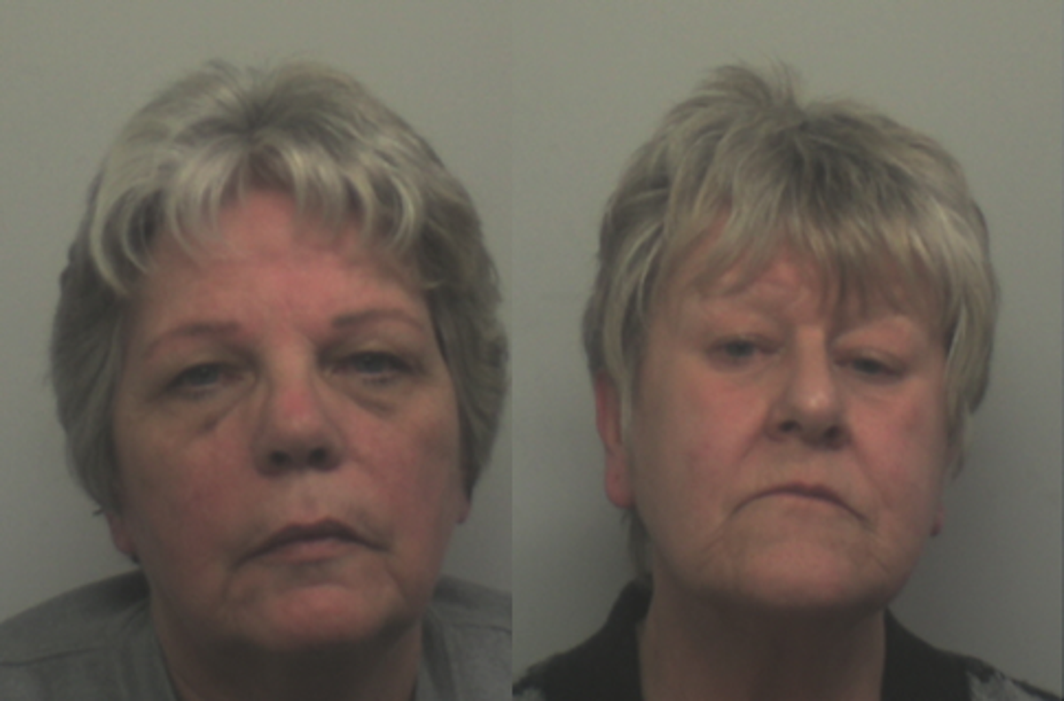 Laurna Porter (left) carried out the fraud with the help of her friend Julie Atkins (right) (CPS)