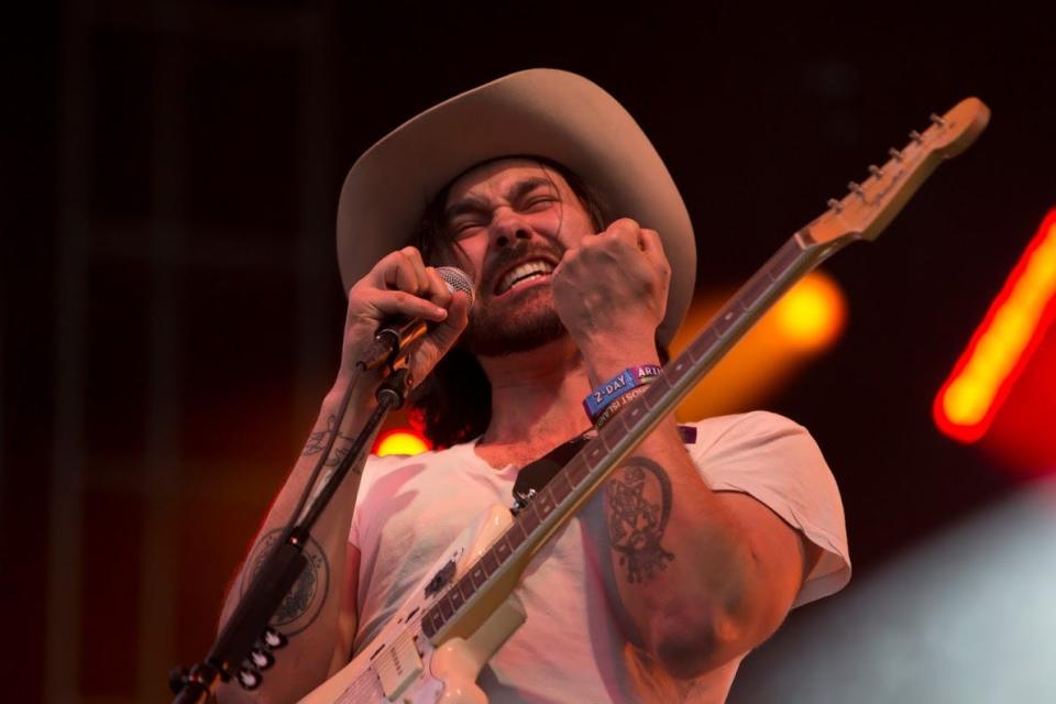 Shakey Graves perform during the Innings Festival on Sunday, March 3, 2019, at Tempe Beach Park in Tempe, AZ.