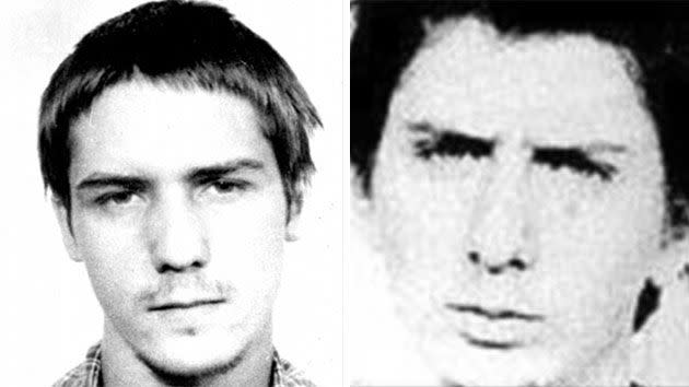 Michael Murdoch (left) and John Travers (right) were only 19 at the time of the brutal murder.