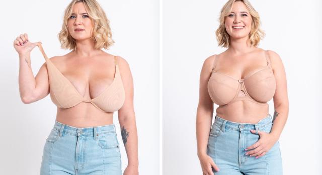 I have big boobs & am obsessed with my plunging bra - it lets me