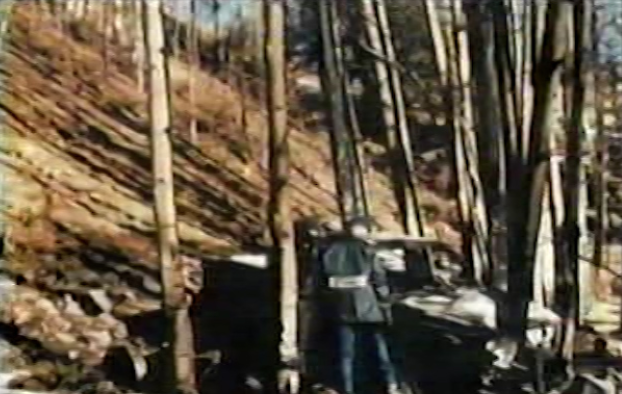 Pictures of the murder scene off of Gold Camp Rd., January 1998, Courtesy: Former Colorado State Trooper Ty Lloyd