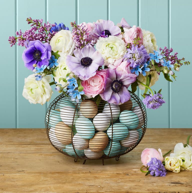 Egg Basket Vase