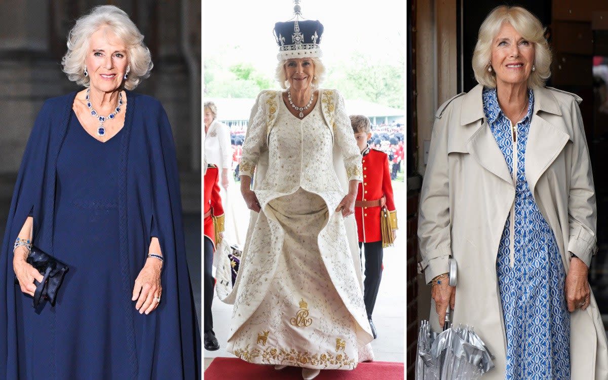The Queen's year in fashion