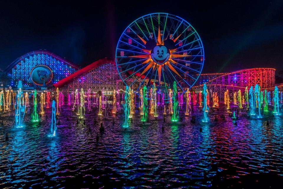 "World of Color" returned to Disney California Adventure Park on April 22, 2022.