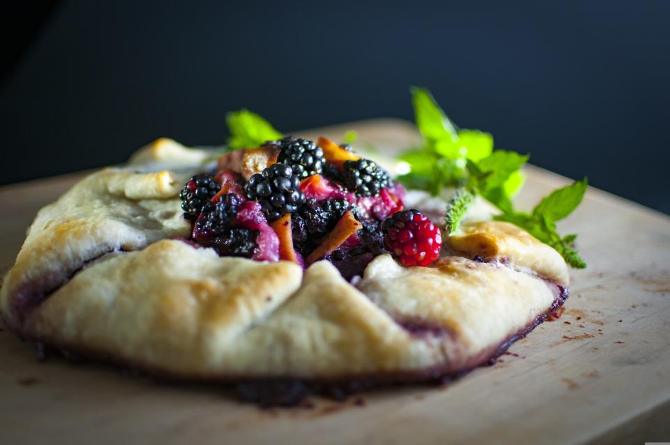 Berry gallette