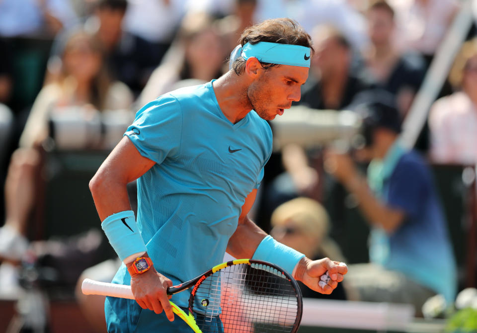 Rafael Nadal se qualifie pour sa onzième finale à Roland-Garros.