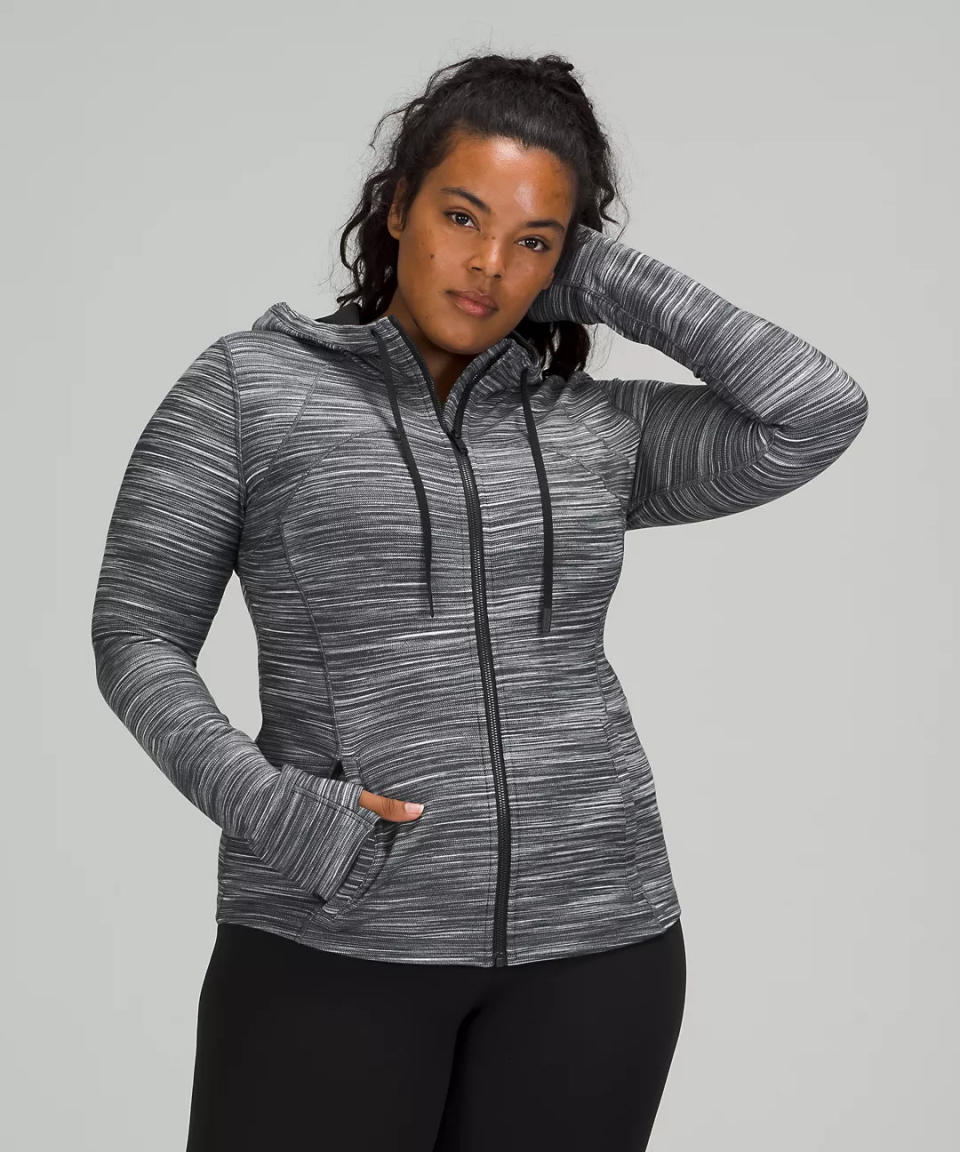 Hooded Define Jacket. Image via Lululemon.