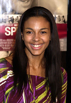 Marsha Thomason at the Westwood premiere of Spy Game